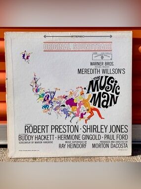 Vintage Vinyl Stereo THE MUSIC MAN Original Soundtrack Record